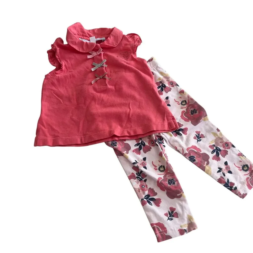 3–6M Baby Girl Summer Clothes Bundle | Rompers Shorts Tees